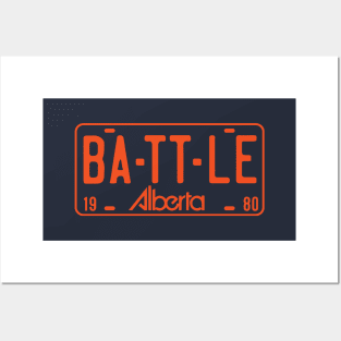 Battle of Alberta: Edmonton Posters and Art